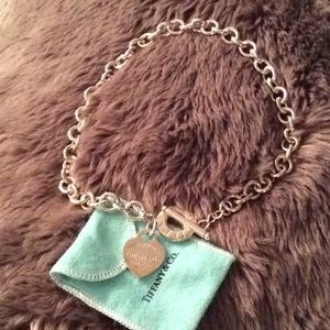 Return to Tiffany heart toggle necklace